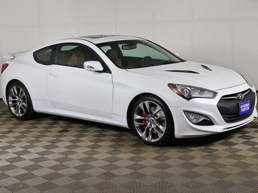 Casablanca White 2015 Hyundai Genesis Coupe 3.8 Ultimate