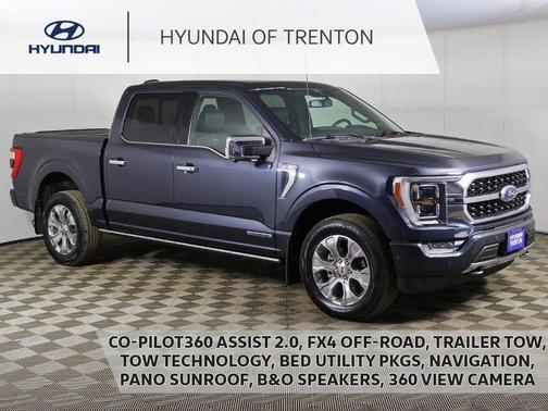 Smoked Quartz Metallic Tinted Clearcoat 2022 Ford F-150 Platinum