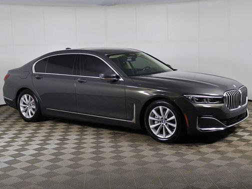 Gray Metallic 2021 BMW 740 i xDrive
