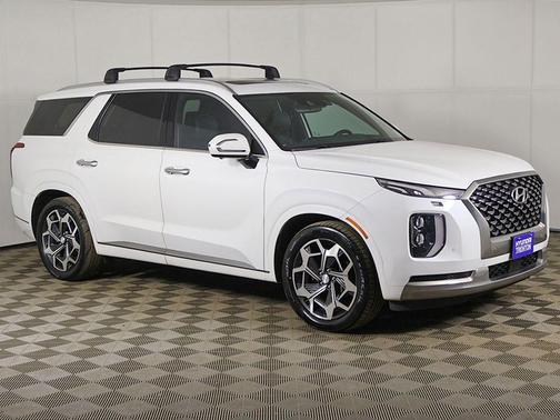 Hyper White 2022 Hyundai PALISADE Calligraphy