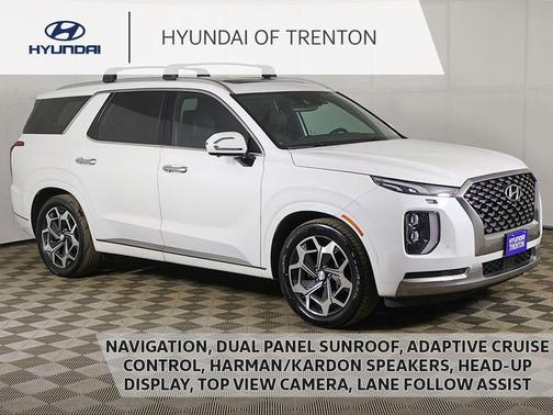 Hyper White 2022 Hyundai PALISADE Calligraphy