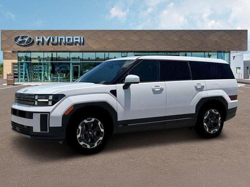 White 2026 Hyundai SANTA FE SE