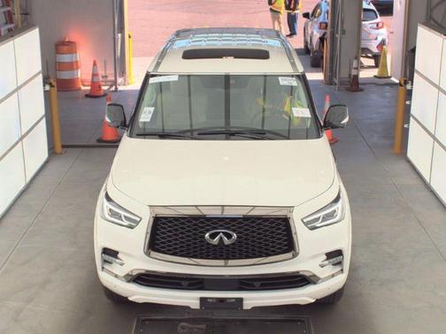 Moonstone White 2023 INFINITI QX80 PREMIUM SELECT