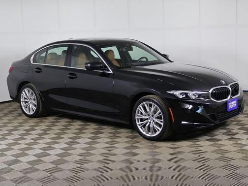 Jet Black 2024 BMW 330 i xDrive
