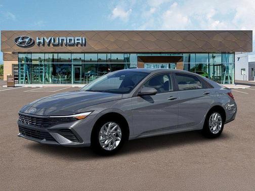 Gray 2026 Hyundai ELANTRA HEV Blue