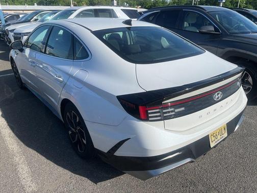White 2024 Hyundai SONATA SEL