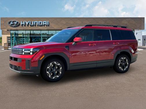 Red 2025 Hyundai SANTA FE SEL