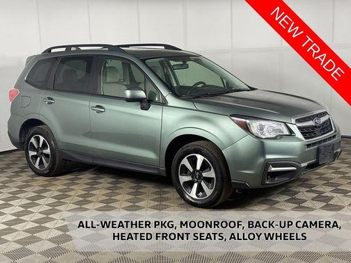 Jasmine Green Metallic 2018 Subaru Forester 2.5i Premium