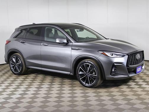 Gray 2023 INFINITI QX50 SPORT