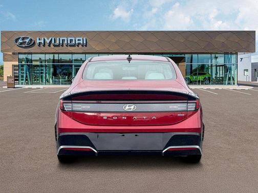 Red 2026 Hyundai SONATA SEL Sport