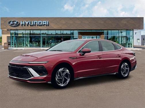 Red 2026 Hyundai SONATA SEL Sport