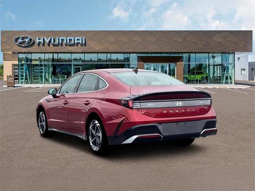 Red 2026 Hyundai SONATA SEL Sport