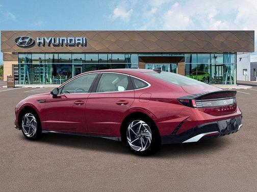 Red 2026 Hyundai SONATA SEL Sport