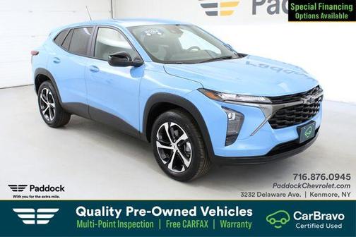 Fountain Blue 2024 Chevrolet Trax 1RS