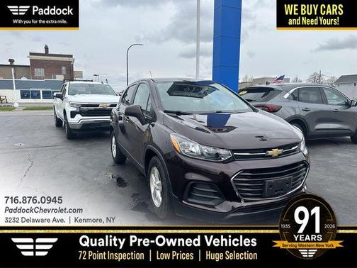 Black Cherry Metallic 2020 Chevrolet Trax LS