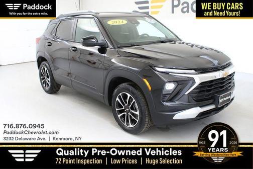 Mosaic Black Metallic 2024 Chevrolet Trailblazer LT