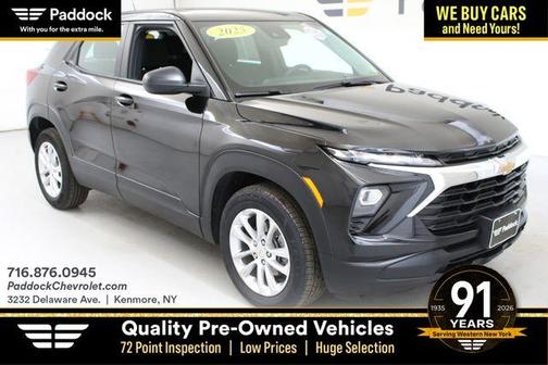 Mosaic Black Metallic 2025 Chevrolet Trailblazer LT