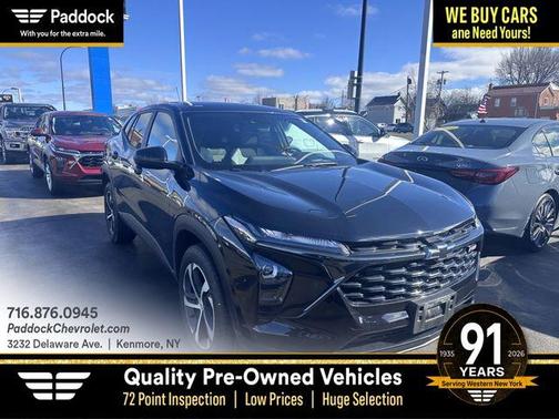 Mosaic Black Metallic 2024 Chevrolet Trax 1RS