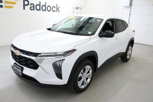 Summit White 2024 Chevrolet Trax LS