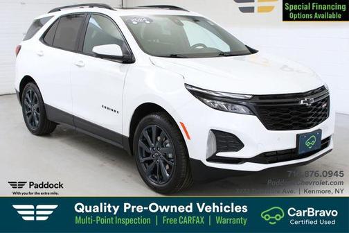Summit White 2024 Chevrolet Equinox RS