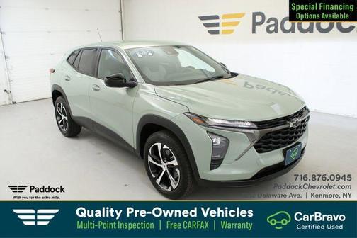 Green 2024 Chevrolet Trax 1RS