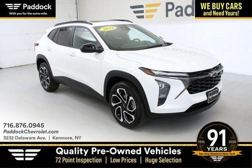 Summit White 2024 Chevrolet Trax 2RS