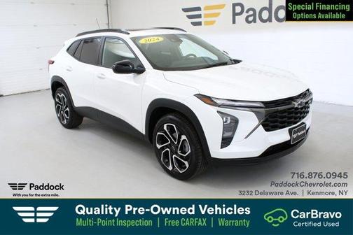 Summit White 2024 Chevrolet Trax 2RS