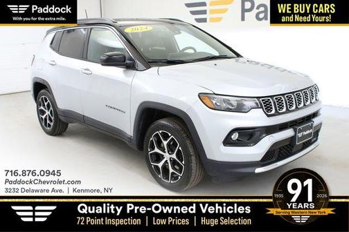 Silver Zynith 2024 Jeep Compass Limited