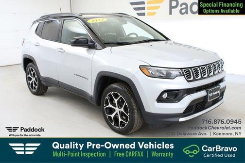 Silver Zynith 2024 Jeep Compass Limited