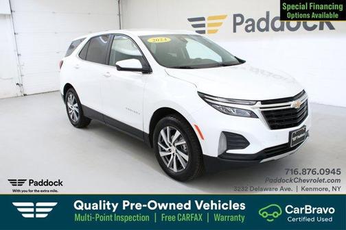 Summit White 2024 Chevrolet Equinox LT