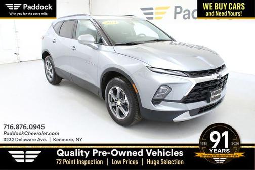 Sterling Gray Metallic 2024 Chevrolet Blazer LT