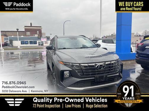 Portofino Gray 2022 Hyundai TUCSON N Line