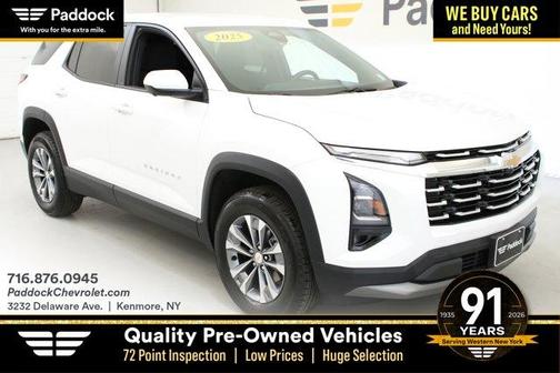 Summit White 2025 Chevrolet Equinox LT
