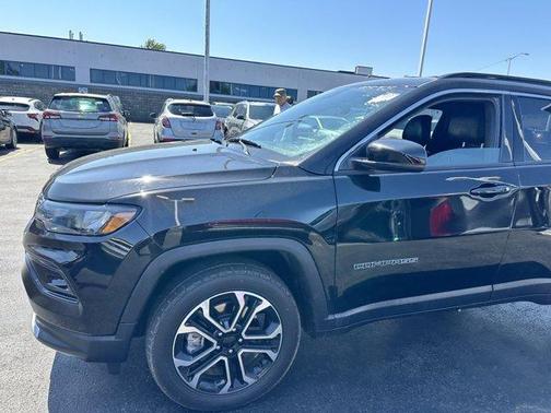 Diamond Black 2023 Jeep Compass Limited