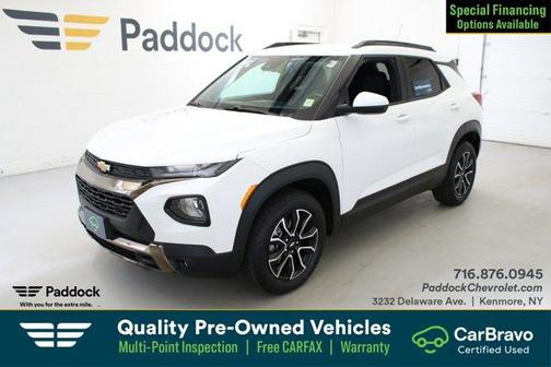 Summit White 2023 Chevrolet Trailblazer ACTIV