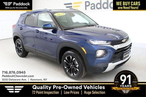 Blue Glow Metallic 2023 Chevrolet Trailblazer LT