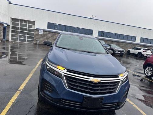 Lakeshore Blue Metallic 2024 Chevrolet Equinox LS