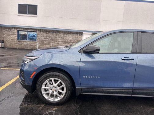 Lakeshore Blue Metallic 2024 Chevrolet Equinox LS