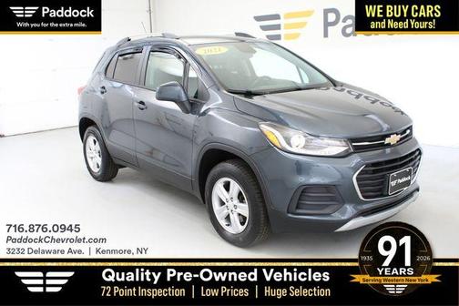 Shadow Gray Metallic 2021 Chevrolet Trax LT