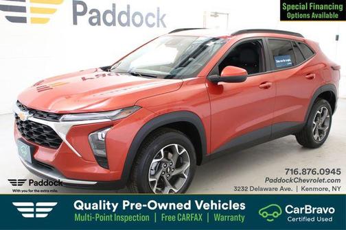 Cayenne Orange Metallic 2024 Chevrolet Trax LT
