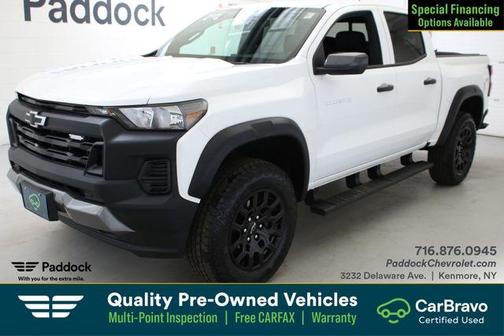 Summit White 2025 Chevrolet Colorado Trail Boss