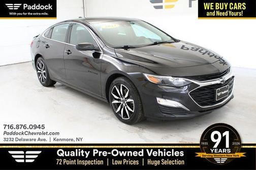 Mosaic Black Metallic 2023 Chevrolet Malibu RS