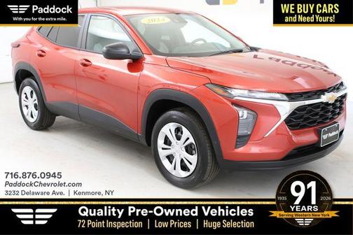 Cayenne Orange Metallic 2024 Chevrolet Trax LS