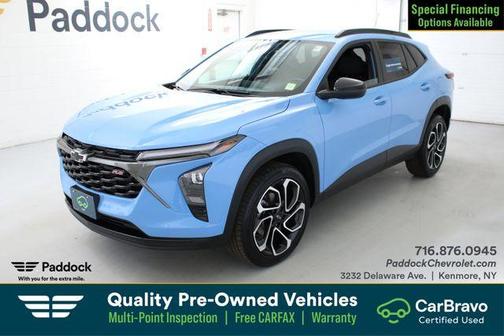 Fountain Blue 2024 Chevrolet Trax 2RS