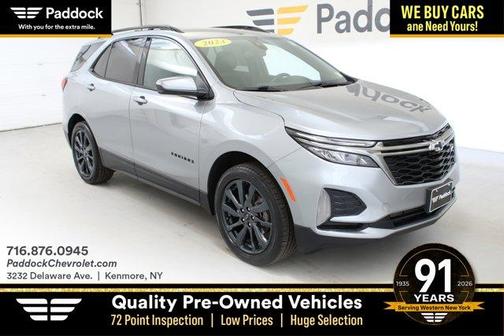 Sterling Gray Metallic 2023 Chevrolet Equinox RS
