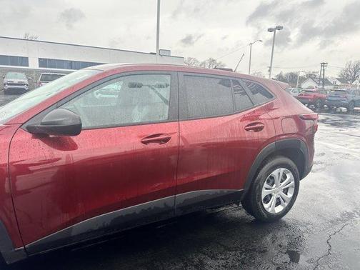 Crimson Metallic 2024 Chevrolet Trax LS
