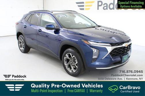 Blue Glow Metallic 2024 Chevrolet Trax LT