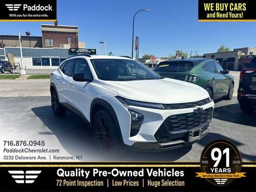 Summit White 2024 Chevrolet Trax ACTIV