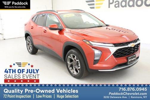 Cayenne Orange Metallic 2024 Chevrolet Trax LT