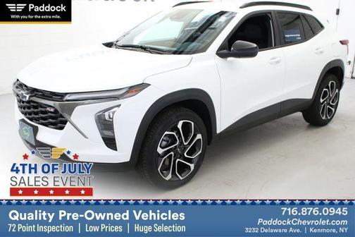 Summit White 2024 Chevrolet Trax 2RS